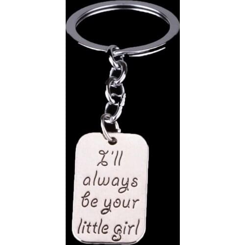 Bespmosp Family My Hero Little Girl Boy Dad Daddy Father Daughter Son Keyrings Key Chains Rings Keychains Family Keyfob Car Bag