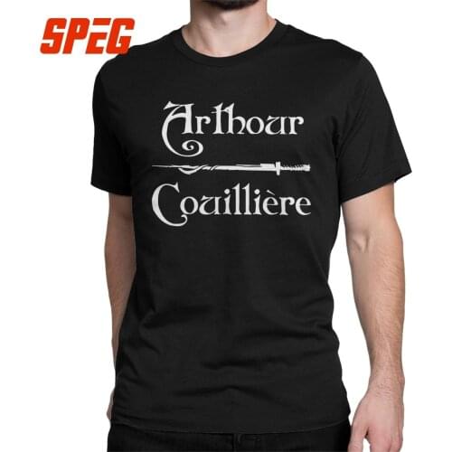 Kaamelott King Arthur T Shirts for Men Cotton Vintage T-Shirt Round Neck Tee Shirt Short Sleeve Tops Gift Idea