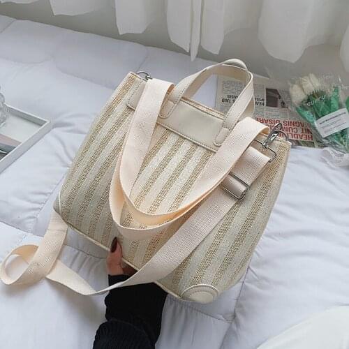 Small Straw Crossbody Bags for Women 2021 Summer Ladies Fashion Trend Sweet Shoulder Handbags Travel Beach Totes