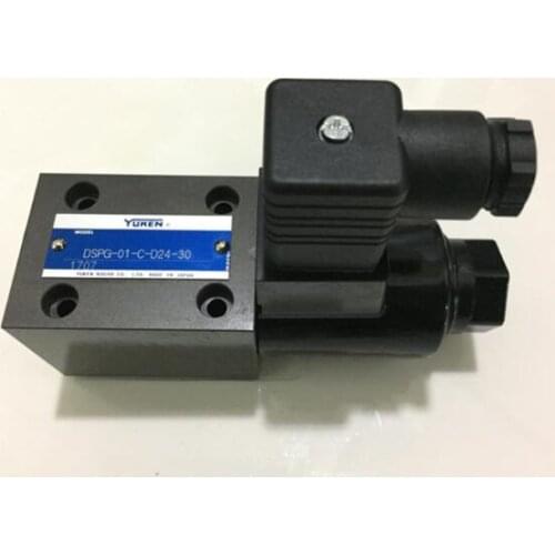 MODEL DSPG-01-C-D24-30 NEW YUKEN VALVE Solenoid valve YUKEN KOGYO CO.. LTD. MADE IN JAPAN