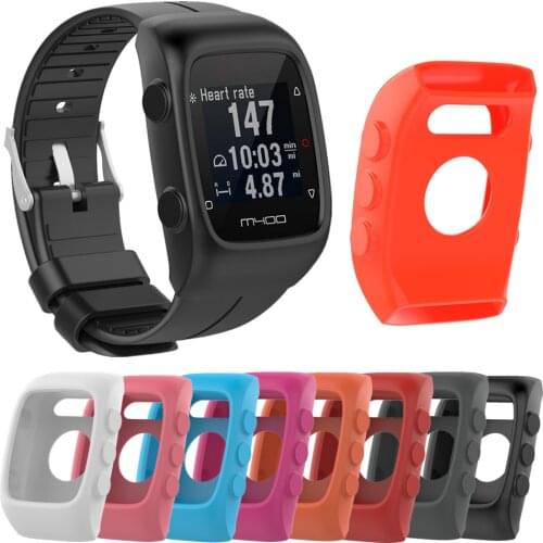 Soft Silicone Watch Case For Polar M430 M400 Smart Watch Shell Protect Case Durable Protector Frame For Polar M400 M430 Case
