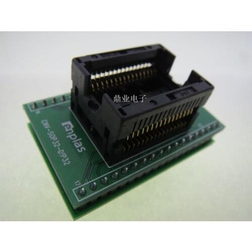 Original YAMAICHI IC Test Seat SSOP32 TO DIP32 SOP32 ABOV Burning Programme SOP32/DIP32 Socket Adapter