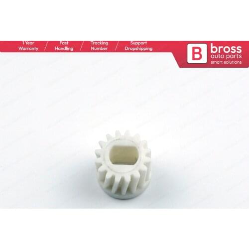 Bross BGE643 Front Power Seat Track Rail Drive Motor Repair Gear No-Neck with Smooth Inner Bore for Nissan Infiniti QX4 97-2003