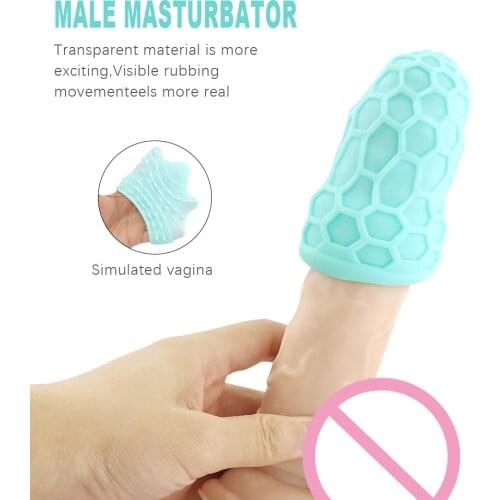 EXVOID Real Pussy Penis Masturbator Adult Sex Toys For Men Realistic Vagina Soft Egg Masturbador Penis Trainer Delay Ejaculation