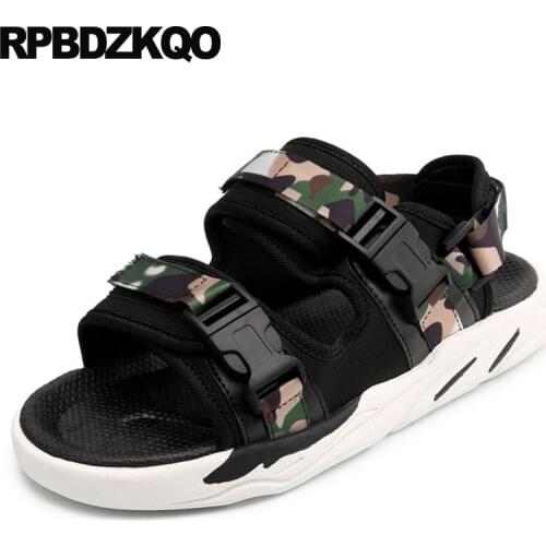 Slides Large Size Flat Black Water Sneakers Sandals Plus Mens Mesh Shoes Sport Slippers 46 Waterproof Platform Runway Big Native