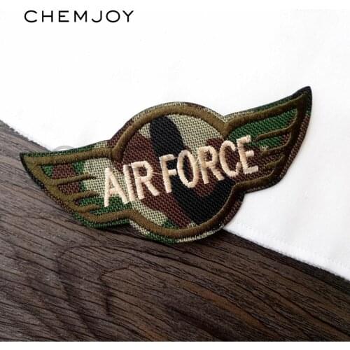 Air Force Embroidered Military Patch for Clothing Iron Sew Applique for Jackets Biker Patch Bags Shoes Backpack Sticker Badge