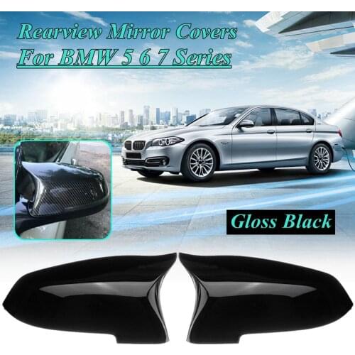 X-5 6 7 Series Rear View Mirror Cover Left and Right Rear View Mirror Cover Cover F10 F18 F11 F06 F07 F12 F13 F01 2014 2015 2016