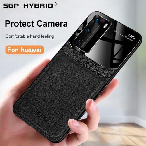 P40Pro Safety Case For Huawei P40 P30 P20 Mate 30 20 Pro Lite Phone Cover For Honor 9 9x 10 lite 8X 20 20i V30 Pro P40Lite Shell