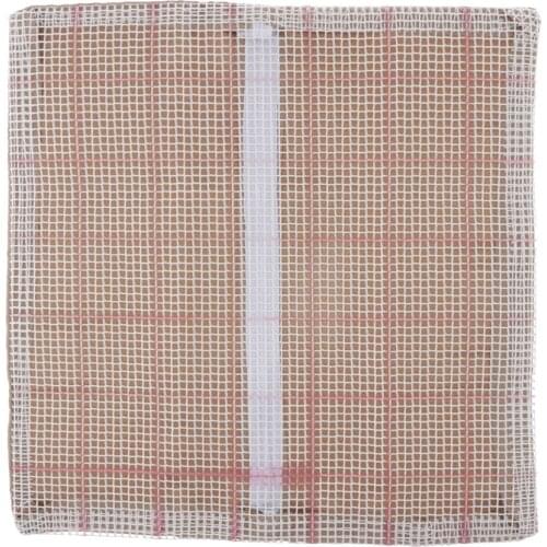 1 Piece Blank Rug Hooking Making Canvas DIY Hooking Rug Mesh Canvas Rug Making Supplies for Cushion Needlepoint Embroidery Craft