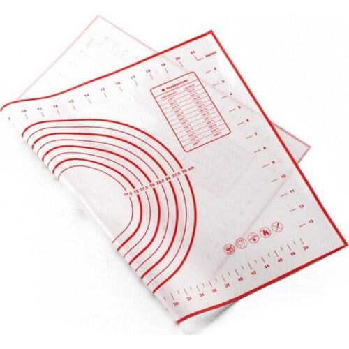 40*60cm Silicone Baking Mat Pizza Dough Maker Pastry Utensils Bakeware Kneading Accessories Kitchen Cooking Tools Non Stick