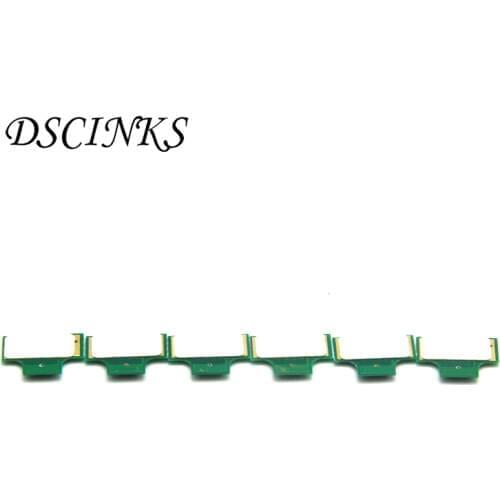 6 Pieces Ink Cartridge Chip for HP 761 Designjet T7100 T7200 One Time Use Chip Matte Black Cyan Magenta Yellow Deep Gray