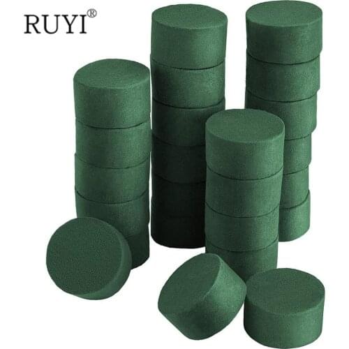 Cylindrical Floral Foam Block Durable Flower Mud handmade DIY Wedding Home Garden Flower Arrangement Foam Material Supplies
