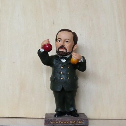 Vogue World Famous Person France Great Scientist Chemist Louis Pasteur 1822-1895 Pasteurize Figure Model Toys Gift Collection