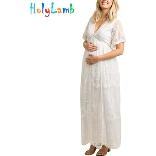 Кружевные платья для беременных HolyLamb China At AliExpress