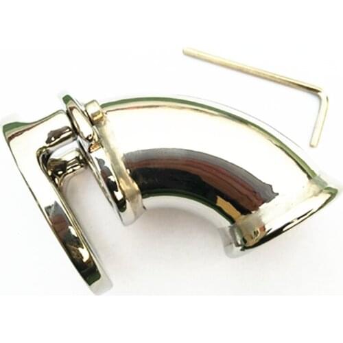 Chastity Cage Male Chastity Device Male Abstinence Stainless Steel Penis Sleeve Cage Chastity Locking Adult Game Toys BB2-120