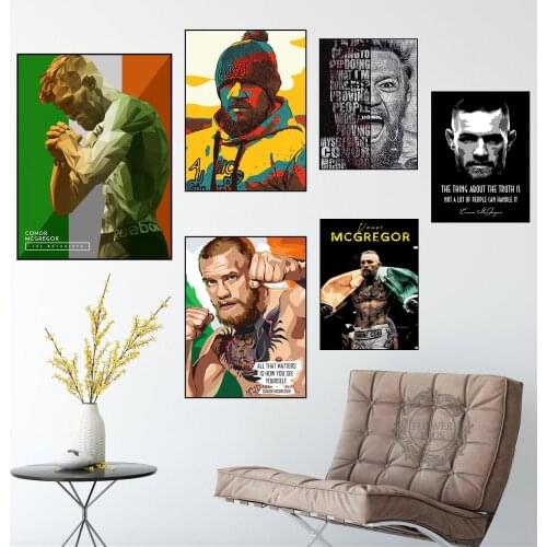 Legends Sport Player Boxing Star Bodybuilding Boxer Art Posters and Prints Wall Picture Canvas Painting for Bedroom Home Decor