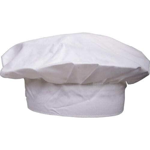 Fancy Dress Party Baker Cook BBQ Kitchen White Chef Hat