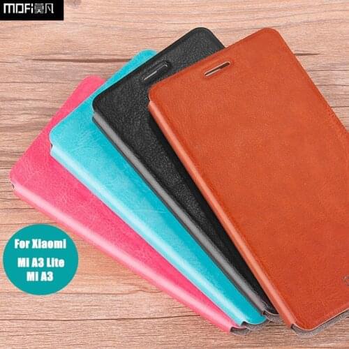 Mofi Flip For Xiaomi Mi A3 Case Flip Stand Case For Xiaomi Mi A3 Lite Leather Cover
