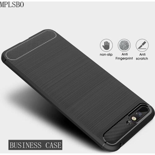 MPLSBO Shockproof Phone Case For Huawei Y6 2018 Case Soft TPU Back Cover Matte Fundas Protective Case For Huawei Y6 2018
