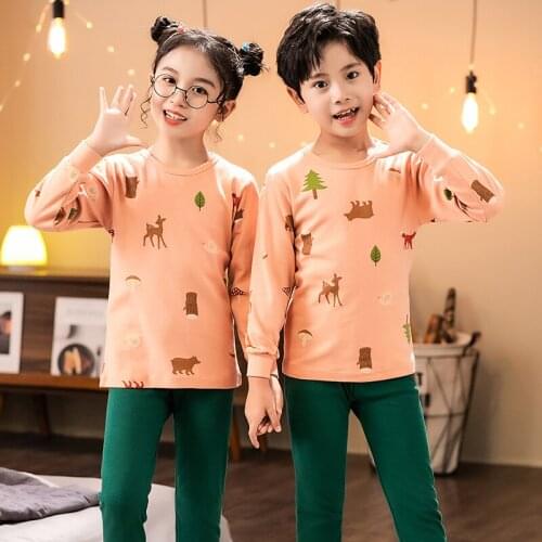 Baby Girl Christmas Tree Elk Clothes Pajamas Sets Baby Kids Pyjamas Homewear Nightwear Childrens Indoor Clothing Pijamas Suit