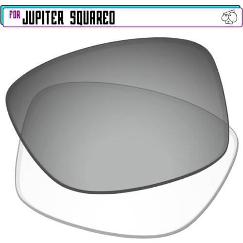 EZReplace Polarized Replacement Lenses for - Oakley Jupiter Squared Sunglasses - Eclipse Photochromic