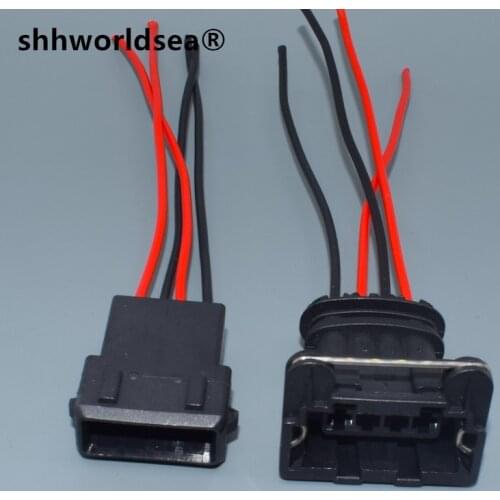 Shhworldsea 2/10/50pcs Genuine Multiple Connectors Jpt Junior Power Timer 4 Way Socket Plug 282192-1 Firewire plug oxygen sensor