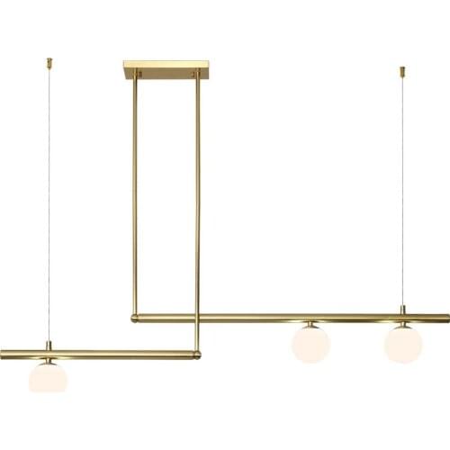 Modern glass ball crystal luminaire suspendu chandelier lighting design lamp luzes de teto living room decoration avizeler