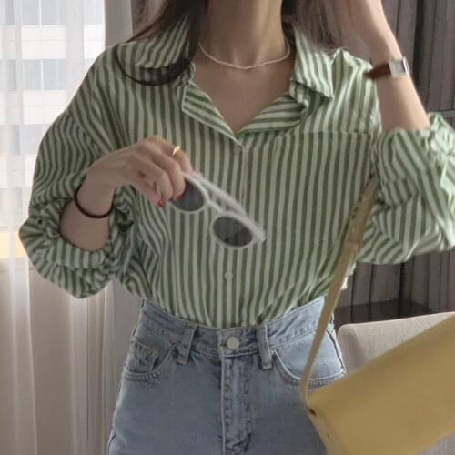 Suooheyal Women's Striped Shirts
