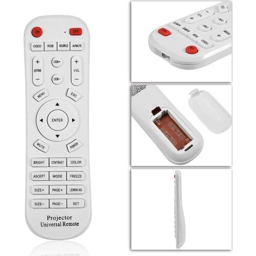 DC 3V Remote Controller Universal Remote Control Control Durable Remote Controllers For Projector