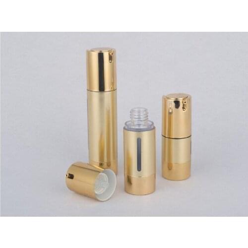 30ml UV gold airless vacuum pump lotion bottle window lotion emulsion serum foundation anti-UV sunshine skin care cosmetic