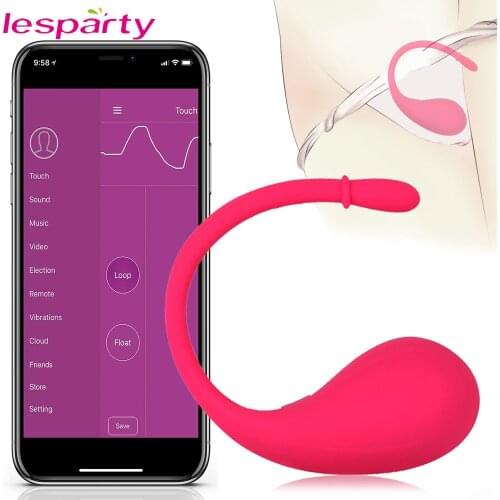 Bluetooth Vibrator Sex Toys for Women Fast Orgams APP Control Vibrating Egg Vibrators For Women Vaginal Kegel Balls Sex Shop