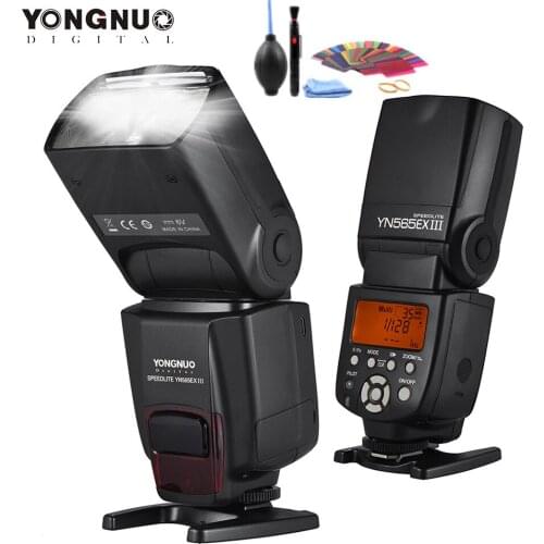 YONGNUO YN565EX III Wireless TTL Slave Flash Speedlite GN58 High Speed Recycling System for Canon 6d 60d 5d Mark iii DSLR Camera