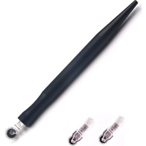 1pcs Newest design microblading pen professional foreasy color microblading roller pin fog eyebrow needle back roller needle