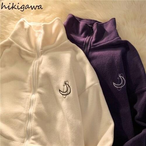 Женские флисовые толстовки HIKIGAWA China At AliExpress
