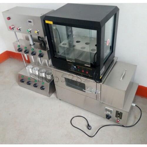 Best quality promotional pizza cone maker machine line/free shipping pizza cone,oven machine,display case