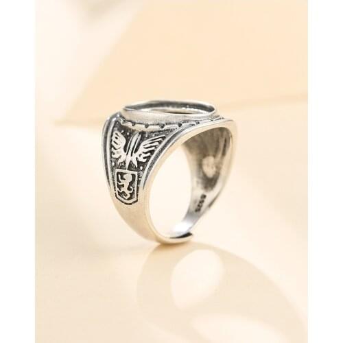 11*15.5mm 925 STERLING SILVER Semi Mount Bases Blanks base blank Pad ring Setting jewelry findings (without stone) A5426