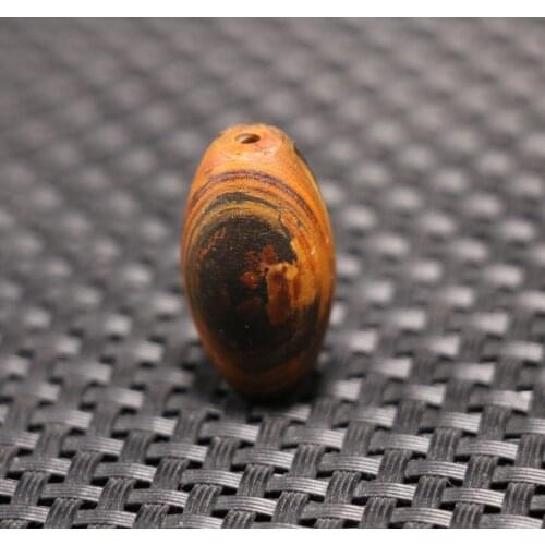 Super Energy From LK brother Sauces Magic Tibetan old Agate Natural Eye Meng dZi Bead Healing Amulet 20220Ar LZK