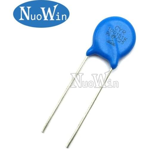 10pcs varistor 10D270K 10D470K 10D820K 10D121K 10D151K 10D241K 10D271K 10D431K 10D471K 10D561K 10D681K 10D821K 10D911K 10D102K