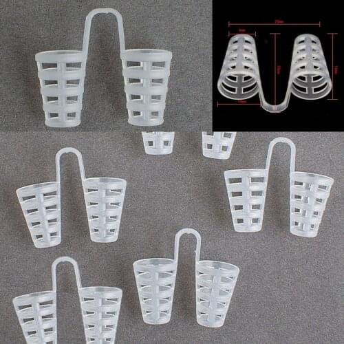 2019 New 5Pcs Anti Snore Apnea Nose Clip Device Sleeping Aid Equipment Stop Snore Stop Snoring Anti-Snoring Breathe Aid