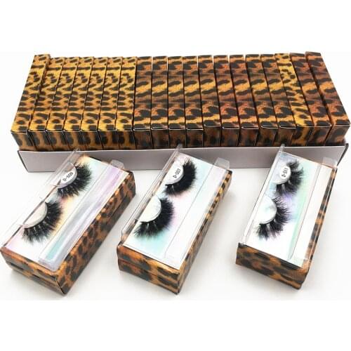 3D Mink Lashes 10-100 Pairs Real Mink Eyelash Packaging Cases Wholesale Makeup Eyelashes Vendor False Natural Full Fake Lash