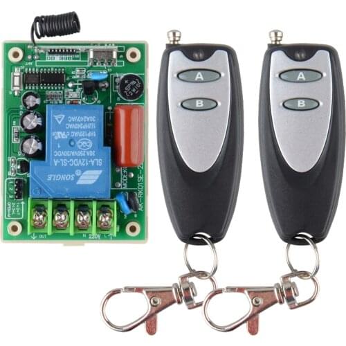 433.92 Radio Transceiver RF Wireless Remote Control Switch System 220V 30A light/Lamp LED water pump electrical machine ON OF