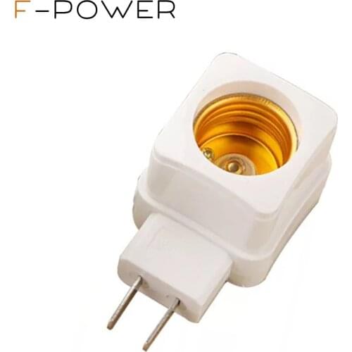 E27 Lamp Socket Adapter with Switch,Plastic Standard Screw-in Socket Outlet Converter Bulbs for Home 1pcs