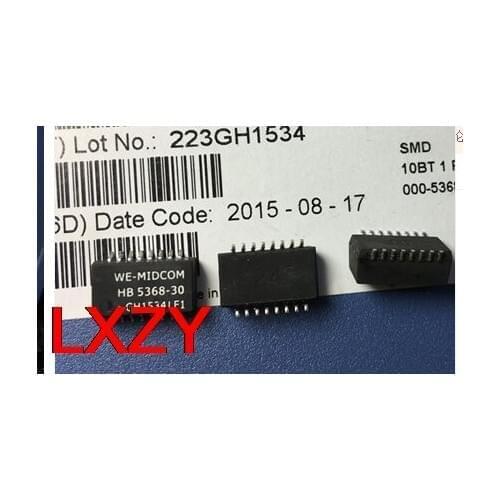 Free Shipping 10PCS/lot 000-5368-30R-LF1 200UH 2000V 1.1 W E patch network transformer