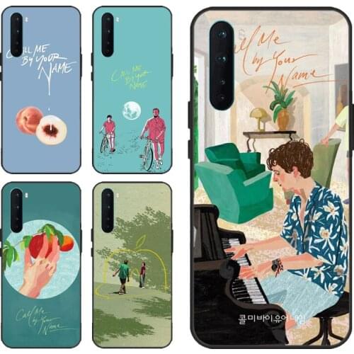 Call Me by Your Name illustration Case For OPPO Realme 8 Pro 6 7 Q3 Pro GT Neo C3 C11 C15 Coque For Oneplus 9 Pro 9R Nord 8T