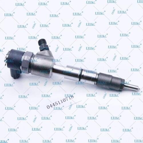 ERIKC 0445110718 Injector OEM 1100200FA130 Diesel Engine Fuel Injector 0445 110 718 Spray Nozzle 0 445 110 718 for JAC