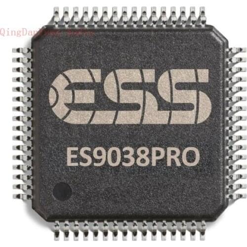 ES9038 ES9038PRO Flagship Audio DAC Chip 64-eTQFP 140dB DNR -122dB THD+N