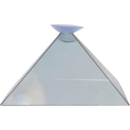 Holographic Projector 3D Hologram Pyramid Display Projector Stand Phone Video Dropshipping Universal Mobile For Smart I7N9