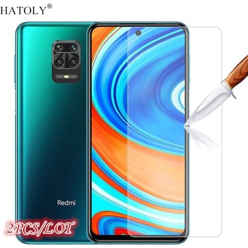 HATOLY Screen Protectors For Xiaomi Redmi Note 9 Pro Max
