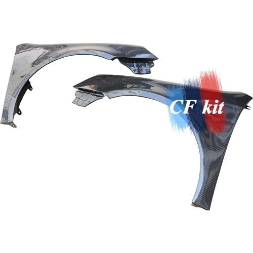 CF Kit Real Carbon Fiber Car Fender Side Racing Body Kits For Volkswagen MK5 GT&I Car Tuning Styling