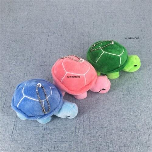 Stuffed Animal Toy , Size 4-7CM Tortoise Plush Doll , Keychain Stuffed Gift